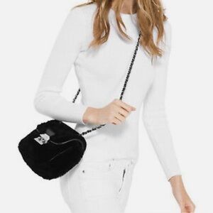 Michael Kors fur crossbody